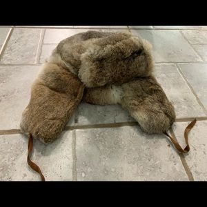 Mad Bomber 100% rabbit fur hat